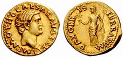 The Barry Feirstein Collection of Ancient Coins Part I The Roman Empire The mint is Roma unless otherwise stated Otho January 15th – mid-April 69 No.: 109 Estimate: CHF 90000 d=19 mm Aureus, 15th Janu