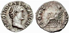 The Barry Feirstein Collection of Ancient Coins Part I The Roman Empire The mint is Roma unless otherwise stated Otho January 15th – mid-April 69 No.: 110 Estimate: CHF 8000 d=20 mm Denarius 9th March