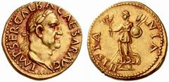 Roman Coins The Roman Empire Galba, 68 – 69 No.: 54 Estimate: CHF 90000 d=21 mm Aureus July 68-January 69, AV 7.34 g. IMP SER GALBA CAESAR AVG Laureate and draped bust r. Rev. HISPA – NIA Hispania adv