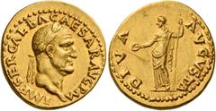 The Roman Empire Galba, 68 – 69 Aureus July 68 - January 69, AV 7.30 g. IMP SER GALBA CAESAR AVG P M Laureate head r. Rev. DIVA – AVGVSTA Livia standing l., holding patera in r. hand and sceptre in l.