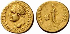 An interesting selection of Roman Gold Coins from the B.d.B Collection The Roman Empire Vitellius imperator, early January – 19 April 69 Aureus, Tarraco January-April 69, 7.16 g. A VITELLIVS IMP GERMA