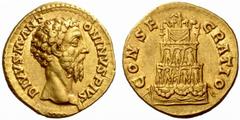 An interesting selection of Roman Gold Coins from the B.d.B Collection The Roman Empire Marcus Aurelius augustus, 161 – 180 Divus Marcus Aurelius. Aureus after 180, 7.20 g. DIVVS M ANT – ONINVS PIVS B