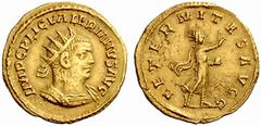 An interesting selection of Roman Gold Coins from the B.d.B Collection The Roman Empire Valerian I, 253 – 260 Binio, Antiochia 253, 5.05 g. IMP C P LIC VALERIANVS AVG Radiate and cuirassed bust r., wi
