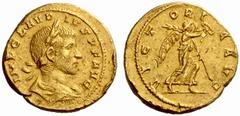 An interesting selection of Roman Gold Coins from the B.d.B Collection The Roman Empire Claudius II Gothicus, 268 – 270 Aureus, Mediolanum 268-270, 5.54 g. IMP CLAVDIVS P F AVG Laureate, draped and cu