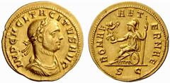An interesting selection of Roman Gold Coins from the B.d.B Collection The Roman Empire Tacitus, 275 – 276 Aureus, Antiochia 275-276, 4.55 g. IMP C M CL TACITVS AVG Laureate, draped and cuirassed bust