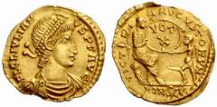 An interesting selection of Roman Gold Coins from the B.d.B Collection The Roman Empire Julian II augustus, 360 – 363 9 Siliquae, Arles 360-363, 1.62 g. FL CL IVLIAN – VS P F AVG Pearl diademed, drape