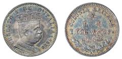 UMBERTO I – Colonia Eritrea (1890-1900) 1 Lira 1890, argento gr. 4,98, D/ UMBERTO I RE D'ITALIA• 1890 Semibusto a destra in uniforme con corona chiusa; sotto, SPERANZA. Rv: COLONIA ERITREA Nel campo (