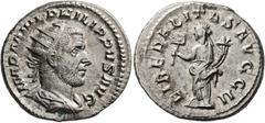 RÖMISCHE MÜNZEN RÖMISCHE KAISERZEIT. PHILIPPUS I ARABS, 244-249 . Antoninian, Rom, 245. IMP M IVL PHILIPPVS AVG. Drap. Panzerbüste mit Stkr. rechts. Rv/ LIBERA LITAS AVG II. Liberalitas mit abacus (Ve