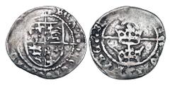 World Coins - Medieval (pre-1500) IRELAND. Henry VII, 1485-1509 AD. AR Groat (1.70 gm) of Dublin. Shield of arms on long cross / Three crowns on long cross. S.6414. DF.183. Toned VF, flat spots. Rare.