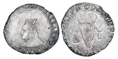 World Coins - Medieval (pre-1500) IRELAND. Elizabeth I, 1558-1603 AD. AR Groat (2.59 gm), Base Coinage of 1558, IM Rose. Crowned bust / Crown harp. S.6504. Toned aVF. Scarce and choice for issue. ex P