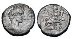Roman Provincial Coins ROMAN EGYPT. Marcus Aurelius, 161-180 AD. Billon Tetradrachm (12.51 gm) as Caesar, yr 17 (of Pius) = 153/154 AD. Bare head / Dikaiosyne with scales and cornucopia. Dattari.3153 