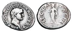 Roman Imperial Coins OTHO, Jan-Apr 69 AD. AR Denarius (3.26 gm). Bare head right / Securitas standing left with wreath and sceptre. RSC.17. RIC.8(R2). Toned VF. Rare.