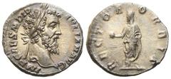 Roman Imperial Didius Julianus (193), Denarius, Rome, March 28th-May AD 193; AR (g 2,95; mm 17,9); IMP CAES DID IVLIAN AVG, laureate head r., Rv. RECTOR ORBIS, Didius Julianus, togate, standing l., ho
