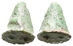 Greek Sicily, Akragas, c. 440-430 BC. Cast Æ Hexas or Dionkion (15mm, 5.49g). Eagle standing l. R/ Crab. Two pellets (mark of value) on base. Westermark, Coinage, Group III, 527; CNS I, 7; SNG ANS -; 