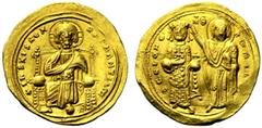 Monete bizantine / The Byzantine Empire Romano III (1028-1034), Histamenon nomisma, Costantinopoli, AV, (g 4,39, mm 256, h 6). DOC 1; BMC 1-3; Sear 1819. spl. Romano III (1028-1034), Histamenon nomism