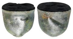 Greek Sicily, Akragas, c. 440-430 BC. Cast Æ Trias or Tetronkion (17mm, 14.64g). Eagle standing l. R/ Crab. Four pellets (mark of value) on base. Westermark, Coinage, 525 A; CNS I, 1; SNG ANS 1015-7; 