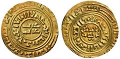 Crusaders Crusaders, Latin Kingdom of Jerusalem. Imitation Bezants, 12th-13th centuries. AV Bezant (22mm, 3.25g, 4h). Imitating a dinar of the Fatimid caliph al-Amir. Acre. Balog & Yvon 29; Metcalf, C