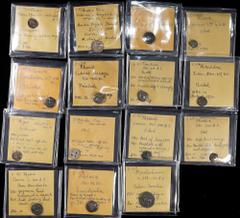 MIXED LOTS. Group of Silver Issues (15 Pieces), ca. 6th Century B.C.- 2nd Century A.D. Average Grade: VERY FINE. A varied assortment of silver fractional Greek issues, including from Macedon, Corinth,