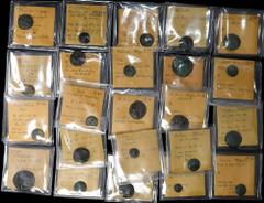 MIXED LOTS. Group of Bronze Issues (23 Pieces), ca. 4th-2nd Centuries B.C. Average Grade: VERY FINE. This grouping offers an interesting variety of Ancient Greek bronze coins. Includes issues mostly f