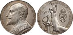 Ö帝政オーストリア軍＊１９１５年＊フリードリッヒ元帥ブロンズメダル（実物） オーストリア 1689-DATED レオポルト1世 メダル 銀貨 NGC AU