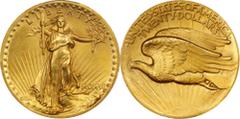 Saint-Gaudens Double Eagle MCMVII (1907) Saint-Gaudens Double Eagle. High Relief. Specimen-63 (PCGS). CMQ. A gorgeous coin, and one of the most significant examples of this perennially popular type th