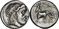 GREEK Seleukid Kingdom SYRIA. Seleukid Kingdom. Seleukos I, 312-280 B.C. AR Tetradrachm (17.23 gms), Uncertain Mint, ca. 296-281 B.C. cf. ESM-29; cf. SC-130. Laureate head of Zeus right; Reverse: Athe
