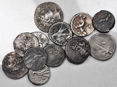 MIXED LOTS MIXED LOTS. AR Tetradrachms, ca. 4th - 1st Century B.C. FAIR-VERY FINE. 20 pieces in lot. An assemblage of silver Tetradrachms from a variety of issuing regions and empires, the bulk of whi
