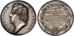 World Coins UNITED STATES OF AMERICA. Commodore Matthew C. Perry Treaty with Japan Silver Medal, 1854 (1856). Philadelphia Mint. PCGS SPECIMEN-62. Julian PE-26. Diameter: 63 mm. By Francis N. Mitchell