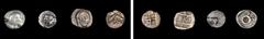 ASIA MINOR. Quartet of Silver Fractions (4 Pieces). Average Grade: VERY FINE. 1) IONIA. Kolophon. AR Hemiobol (0.40 gms). Milne, NNM 96, 3.2) IONIA. Teos. AR Tetartemorion (0.19 gms). Rosen-604.3) CAR
