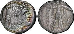 Salton Collection: Ancient Coins PTOLEMAIC EGYPT. Ptolemy I Soter, 323-283 B.C. AR Tetradrachm (15.64 gms), Uncertain mint in Egypt, possibly Pelusium, ca. 306-305 B.C. NGC Ch EF, Strike: 5/5 Surface: