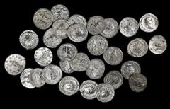 Ancient Coins ROMAN EMPIRE. Group of Silver Antoniniani (40 Pieces), Trajan Decius and Herennia Etruscilla, A.D. 249-251. Average Grade: EXTREMELY FINE. A nice collection of Antoniniani, many in wonde