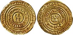 World Coins: Cape Verde to French West Africa CRUSADER STATES. Kingdom of Jerusalem. AV Bezant (Dinar), ND (ca. 1150-1260). Acre Mint. Baldwin III. EXTREMELY FINE. Fr-1a; Malloy-4. Weight: 3.97 gms. E