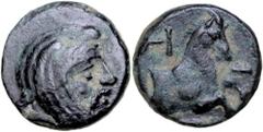Antyk Greece, Lydia, Spithridates, Satrap of Lydia and Ionia, Bronze Ae-11mm, ca 334 BC.atrakcyjna moneta w szlachetnej patynie z połyskiem, trochę brudu, bardzo ładna sztuka waga 1,49 g. Grade: XF