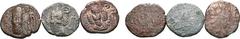 Greek Lot of 3 Kings of Elymais Æ Tetradrachms. Lot sold as seen - no returns.