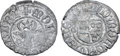 Medieval & World Romania, Moldavia (Principality). Alexandru I cel Bun AR Groat. 1400-1432. ✠ ᙏONЄ ALЄXANDRI, facing bull's head; star above, rosette and crescent flanking / ✠ WD ᙏOLDAVIЄNSIS, shield 