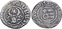 Medieval & World Romania, Moldavia (Principality). Ştefan III cel Mare AR Groat. 1457-1504. ✠ ᙏOꞂЄTA [ᙏOLDAVIЄ], bull's head facing; star above, rosette to left, crescent to right / ✠ STЄFAꞂVS VOIЄVOD