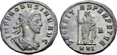 Probus Probus BI Antoninianus. Siscia, AD 277. IMP PROBVS INV AVG, radiate, draped and cuirassed bust to right / SECVRITAS PERPETVA, Securitas standing facing, head to left, elbow resting on column an