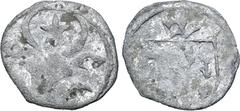 Medieval & World Romania, Moldavia (Principality). Ştefan II BI 1/2 Groat. Suceava mint, 1433-1447. Facing bull's head; star above, rosette and crescent flanking / Shield with three bars to left and s