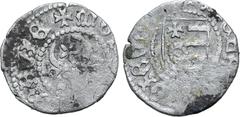 Medieval & World Romania, Moldavia (Principality). Ştefan III cel Mare AR Groat. 1457-1504. ✠ ᙏOꞂ[ЄTA ᙏOL]DAVIЄ, bull's head facing; star above, rosette and crescent flanking / ✠ STЄFAꞂVS VOIЄVODA, sh