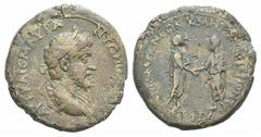 Marcus Aurelius Æ of Amasia, Pontus. Marcus Aurelius Æ of Amasia, Pontus. Year 164 (= 61/2). Laureate and draped head r. / Marcus and Lucius standing facing each other and clasping hands. BMC 3; S 156