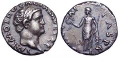 Otho AR Denarius. Otho AR Denarius. Rome, AD 69. IMP M OTHO CAESAR AVG TR P, bare head right / SECVRITAS P R, Securitas draped, standing left, holding wreath and sceptre. RIC 8. 3.38g, 17mm, 6h. Good 