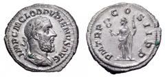 Pupienus AR Denarius. Pupienus AR Denarius. Rome, AD 238. IMP C M CLOD PVPIENVS AVG, laureate, draped and cuirassed bust right / P M TR P COS II P P, Felicitas standing left holding caduceus and scept