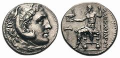 Kingdom of Macedon. Alexander III 'the Great' AR Tetradrachm.Kingdom of Macedon. Alexander III 'the Great' AR Tetradrachm. Civic Issue of Kaunos.300-280 BC. Head of Herakles right, wearing lion's skin