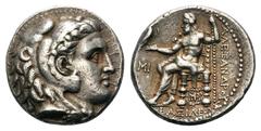 Kingdom of Macedon. Alexander III 'the Great' AR Tetradrachm.Kingdom of Macedon. Alexander III 'the Great' AR Tetradrachm. Struck under Seleukos I Nikator. Babylon, circa 311-300 BC. Head of Herakles 