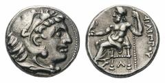 Kingdom of Macedon. Philip III Arrhidaios AR Drachm.Kingdom of Macedon. Philip III Arrhidaios AR Drachm. Asia Minor (Uncertain mint), circa 323-317 BC. Struck under Leonnatos Arrhidaios, or Antigonos 