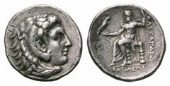 Kingdom of Macedon. Philip III Arrhidaios AR Tetradrachm. Kingdom of Macedon. Philip III AR Tetradrachm. In the name of Alexander III. Uncertain mint in Cilicia, circa 323-317 BC. Head of Herakles rig