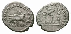 Marcus Aurelius & Lucius Verus AR Denarius. Marcus Aurelius & Lucius Verus AR Denarius. Rome, AD 161-169. Restitution issue of Mark Antony legionary type. Struck AD 165-166. Praetorian galley left / A