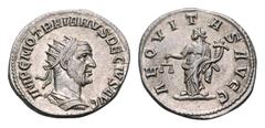 Trajan Decius AR Antoninianus. Antioch, AD 249-251. IMP C M Q TRAIANVS DECIVS AVG, radiate and cuirassed bust right / AEQVITAS AVG, Aequitas standing left, holding scales and cornucopia. RIC IV 45; RS