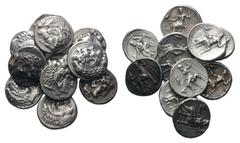 11 X AR Tetradrachms. Good Fine. Lot sold as seen - no returns.