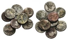 9 X Billon Tetradrachms. Mostly Fine. Lot sold as seen - no returns.
